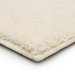 Kirkland's Home Creme Plush Reversible Cotton Bath Mat, 60 In.- Bathroom Rugs