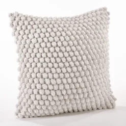 Kirkland's Home Crochet Pom Pom Cotton Pillow- Pillows
