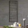 Kirkland's Home Crosshatch Metal Frame Plaque- Wall Plaques