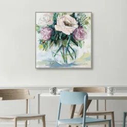 Kirkland's Home Crystal Clear Light Framed Canvas Art Print- Canvas Art