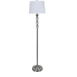 Kirkland's Home Crystal Orb Stacked Floor Lamp- Floor Lamps