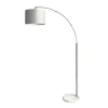 Kirkland's Home Curved Floor Lamp With Marble Base- Floor Lamps