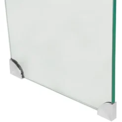 Kirkland's Home Curved Glass Console Table- Console Tables