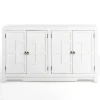 Kirkland's Home Cyra 4-Door Wood Cabinet- Cabinets & Sideboards