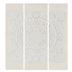 Kirkland's Home 3D Embellished Canvas 3-Pc. Set- Canvas Art