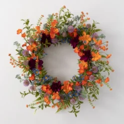 Kirkland's Home Dahlia Mix Wreath- Wreaths