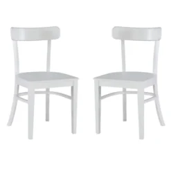 Kirkland's Home Daisy Curved Plank 2-Pc. Accent Chair Set- Accent Chairs
