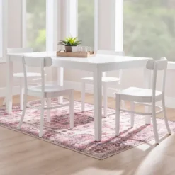 Kirkland's Home Daisy Curved Plank 2-Pc. Accent Chair Set- Accent Chairs