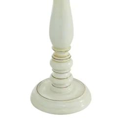 Kirkland's Home Daisy White Rustic 3-Pc. Candle Holder Set- Candle Holders