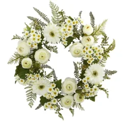 Kirkland's Home Daisy Wreath- Wreaths