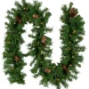 Kirkland's Home Dakota Pinecone Clear Led Lit Garland, 108 In.- Arrangements & Greenery
