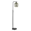 Kirkland's Home Dark Bronze And Mercury Glass Floor Lamp- Floor Lamps