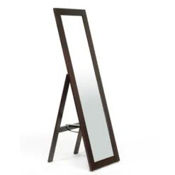Kirkland's Home Dark Brown Modern Standing Mirror, 21X60 In.- Full Length & Floor Mirrors
