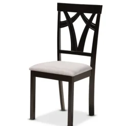 Kirkland's Home Dark Brown Wood Tripod Table 5-Pc. Dining Set- Dining Tables