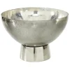 Kirkland's Home Dark Gray Aluminum Decorative Bowl- Decorative Bowls & Jars