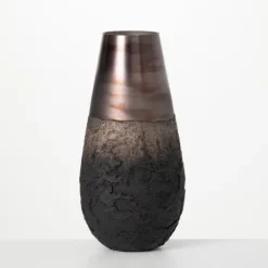 Kirkland's Home Dark Iridescent Glass Vase, 12 In.- Vases