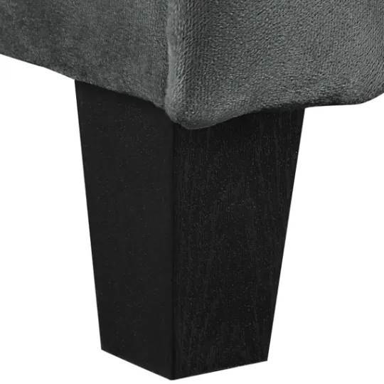 Kirkland's Home Dark Kelly Microfiber Rolled Arm Loveseat- Sofas & Loveseats