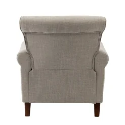 Kirkland's Home Dark Miriam Nailhead Trim Armchair- Accent Chairs