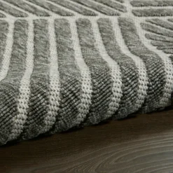 Kirkland's Home Dark Square Diamond Outdoor Area Rug, 5X7- Outdoor Rugs