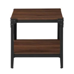 Kirkland's Home Dark Walnut 2-Tier Accent Tables, Set Of 2- Accent & End Tables