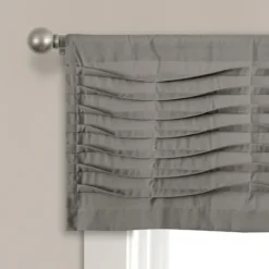 Kirkland's Home Dark Wave Pattern Valance- Curtains & Drapes