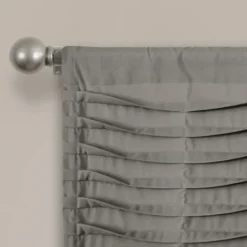 Kirkland's Home Dark Wave Pattern Valance- Curtains & Drapes