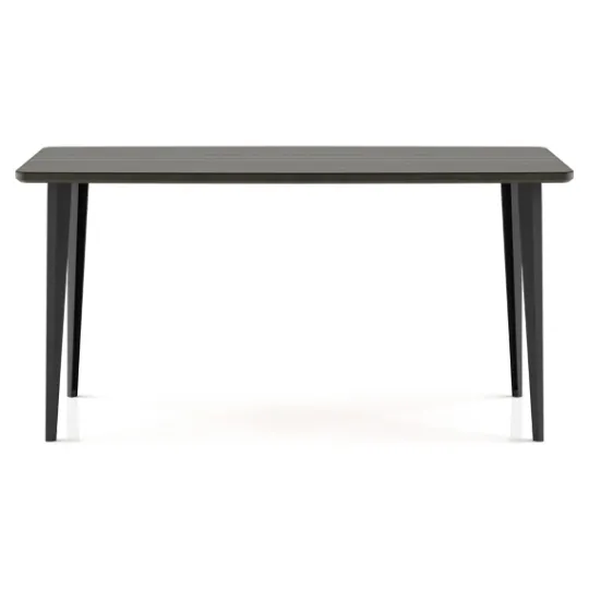 Kirkland's Home Dark Wood And Metal Dining Table- Dining Tables