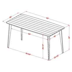Kirkland's Home Dark Wood And Metal Dining Table- Dining Tables