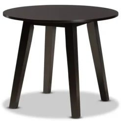 Kirkland's Home Dark Wooden Splayed Base 5-Pc. Dining Set- Dining Tables