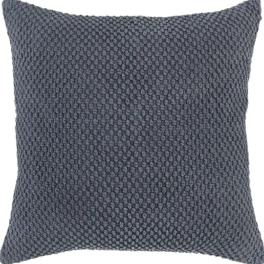 Kirkland's Home Dark Woven Nubby Pillow- Pillows
