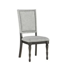 Kirkland's Home Dawson Upholstered Dining Chairs, Set Of 2- Dining Chairs