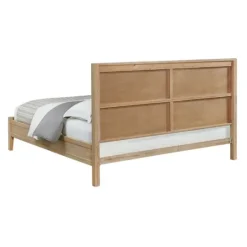 Kirkland's Home Dean Double Driftwood Pine 5-Pc. King Bedroom Set- Beds & Headboards