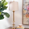 Kirkland's Home Deep Gold Glass Orb Buffet Lamp- Buffet Lamps