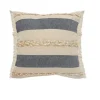 Kirkland's Home Denim Blue Braided Stripe Throw Pillow, 20 In.- Pillows