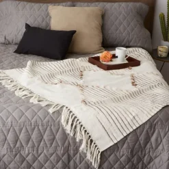 Kirkland's Home Diamond Cut Throw- Blankets & Throws