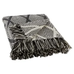 Kirkland's Home Diamond Fringe Throw- Blankets & Throws