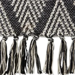 Kirkland's Home Diamond Fringe Throw- Blankets & Throws