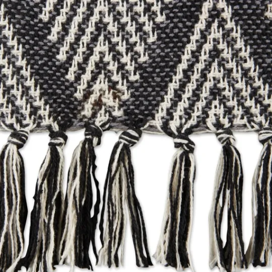 Kirkland's Home Diamond Fringe Throw- Blankets & Throws