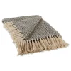 Kirkland's Home Diamond Fringe Throw- Blankets & Throws