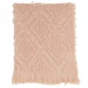 Kirkland's Home Diamond Pattern Throw Blanket- Blankets & Throws
