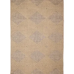 Kirkland's Home Diamond Sisal Outdoor Area Rug, 7X10- Outdoor Rugs