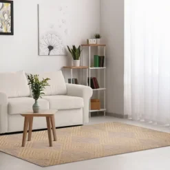 Kirkland's Home Diamond Sisal Outdoor Area Rug, 7X10- Outdoor Rugs