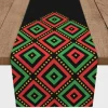 Kirkland's Home Diamonds Kwanzaa Decorative Table Runner, 90 In.- Wall Plaques