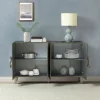 Kirkland's Home Dietrich Wood 4-Door Sideboard- Cabinets & Sideboards