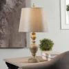 Kirkland's Home Distressed And Cream Table Lamp- Table Lamps
