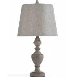 Kirkland's Home Distressed And Cream Table Lamp- Table Lamps