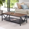 Kirkland's Home Distressed Barnwood Coffee Table- Coffee Tables