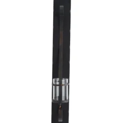 Kirkland's Home Distressed Black Scrolled Metal Sconce- Sconces