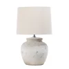 Kirkland's Home Distressed Ceramic Table Lamp- Table Lamps