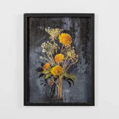 Kirkland's Home Distressed Dandelion Framed Art Print- Framed Art